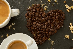 Coffees and coffee beans at Cafe Carberry Catering Belfast.